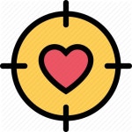 Heart, love, lovers, relationship, sight, valentines day, wedding icon | Icon search engine Love Colored by Last Spark