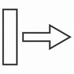 Direction, move right, navigation arrow, pointer, pull, send, transfer icon - Download on Iconfinder