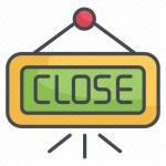 Close, banner, open, service, market icon - Download on Iconfinder