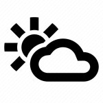 Sunny, cloudy, weather, forecast, cloud, sun icon - Download on Iconfinder
