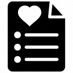 Checklist, electronic wishlist, order wishlist, shopping list, wish list icon - Download on Iconfinder