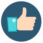 Facebook, good, like, ok, yes, social, share icon - Download on Iconfinder