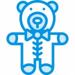 Baby, bear, children, teddy, toddler, toy icon - Download on Iconfinder