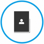 Address book, biodata, contact book, directory, phone book, phone numbers, telephone directory icon - Download on Iconfinder