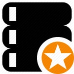 Data, database, server, star, storage icon - Download on Iconfinder