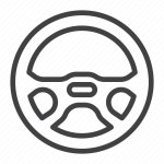 Steering, wheel, sport, car icon - Download on Iconfinder