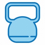 Kettlebell, fitness, gym, workout, weight, body, muscle icon - Download on Iconfinder