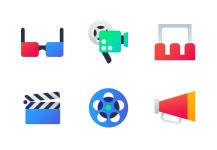 Cinema - Bright Flat Design icons by Boyko Pictures Cinema - Bright Flat Design by Boyko Pictures