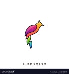 Bird leaf template Royalty Free Vector Image - VectorStock Bird leaf template vector image on VectorStock