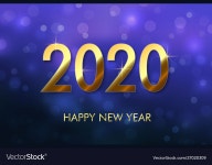 Happy new year 2020 background Royalty Free Vector Image Happy new year 2020 background vector image on VectorStock