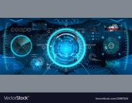 Cockpit helmet futuristic vr Royalty Free Vector Image Cockpit helmet futuristic vr vector image on VectorStock