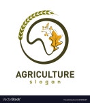 Agriculture company logo design Royalty Free Vector Image Agriculture company logo design vector image on VectorStock