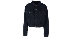 Balenciaga Cotton Blazer Jacket in Blue | Lyst Balenciaga Blue Cotton Blazer Jacket
