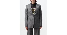 Max Mara Blazer in Gray | Lyst Max Mara Gray Blazer