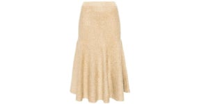 Khaite Midi Skirts in Natural | Lyst Khaite Natural Midi Skirts