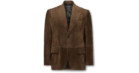 Tom Ford Suede Blazer in Brown for Men | Lyst Tom Ford Brown Suede Blazer for men