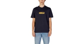 Gas Blue Cotton T in Black for Men | Lyst Gas Black Blue Cotton T for men