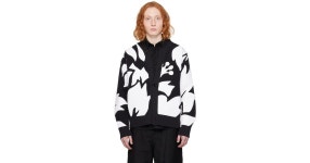 Sacai Cardigan in Black for Men | Lyst Sacai Black Cardigan for men