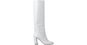 Victoria Beckham Boot in White | Lyst Victoria Beckham White Boot