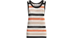 MSGM Top Cotton in Black | Lyst MSGM Black Top Cotton