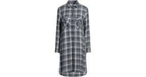 Zadig & Voltaire Midi Dress Viscose in Gray | Lyst Zadig & Voltaire Gray Midi Dress Viscose
