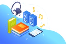 Best Premium Enjoying music Illustration download in PNG & Vector format