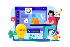 Developer Illustrations Images & Vectors - Royalty Free