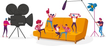 Best Premium Mass media Illustration download in PNG & Vector format