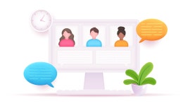Internet Usage Illustrations Images & Vectors - Royalty Free