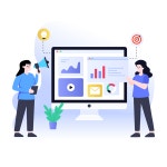 Seo Goal Illustrations Images & Vectors - Royalty Free