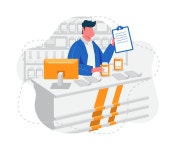 Best Premium Fractured person Illustration download in PNG & Vector format