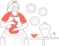 Artisan Clay 일러스트레이션들 - 무료 다운로드 (SVG, PNG, GIF) | IconScout