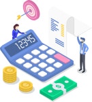 Best Premium Business analytics Illustration download in PNG & Vector format