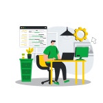 Best Premium Software Programming Illustration download in PNG & Vector format
