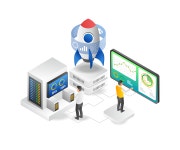 Cloud Startup 일러스트레이션들 - 무료 다운로드 (SVG, PNG, GIF) | IconScout