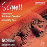앨범 정보>멜론 SCHMITT, F.: Antoine et Cleopatre Suite Nos. 1 and 2 / Symphony No. 2 (BBC Symphony, Oramo) - BBC Symphony Orchestra