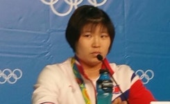 북한 첫 금메달 림정심이 기자회견에서 한 말 | 위키트리 북한 첫 금메달 림정심이 기자회견에서 한 말