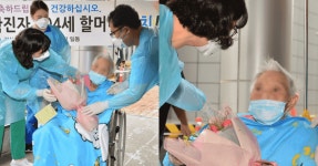  104세 최고령 확진자 최상분 할머니, 두 달 만에 완치 판정받았다 | 위키트리  104세 최고령 확진자 최상분 할머니, 두 달 만에 완치 판정받았다