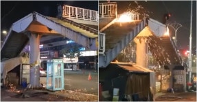 “어제까지 있던 육교가 하루아침에 없어졌어요” (영상) | 위키트리 “어제까지 있던 육교가 하루아침에 없어졌어요” (영상)