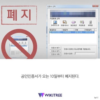 골칫거리였던 공인인증서, 오는 10일부터 폐지된다 | 위키트리 골칫거리였던 공인인증서, 오는 10일부터 폐지된다