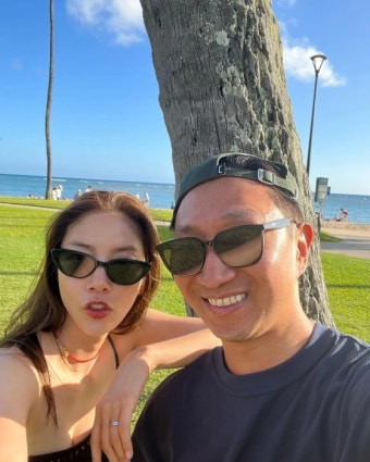 손담비이규혁 코믹 인증샷 대방출 | 위키트리 이 부부가 신혼여행을 즐기는 법... 손담비이규혁 코믹 인증샷 대방출