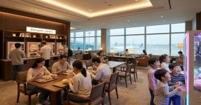 아이들은 인형 뽑기, 아빠는 라면 한 그릇…온 가족 취향 저격할 공항 속 쉼터 생겼다 | 위키트리 아이들은 인형 뽑기, 아빠는 라면 한 그릇…온... 