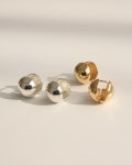 시우바이제이 [925 silver] E-015 / ball one touch earring (2color)