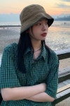 더블유걸즈 21AUG454 30대여성의류 코튼 사파리모자 심플 데일리 여성 버킷햇