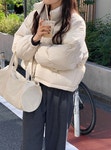 라무드 숏 padding (3 color)