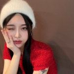 드리뮤즈주식회사 [당일출고/바로발송] 비비드 앙고라 부들부들 비니모자