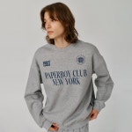 페이퍼보이 스포츠 클럽 스웨트셔츠 [MELANGE]