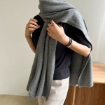 앤피오나 울 캐시 숄 머플러