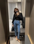 나나살롱 어스 슬림 배기핏 PANTS