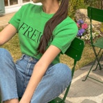 에이치유 랑스레터하프니트 KN